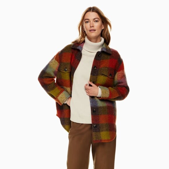 Aritzia 100% Merino Wool Wilfred Free Treasures Turtleneck Sweater Relaxed Fit - Picture 12 of 12